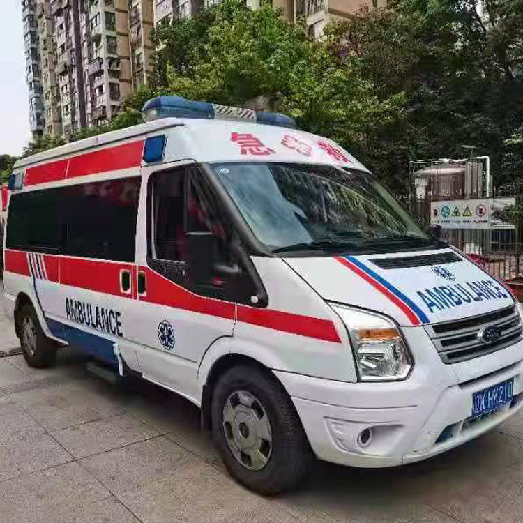 历下长途救护车护送病人返乡
